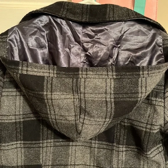 Vintage ELEMENT wool/polyester ladies hooded jacket. - Picture 9 of 9